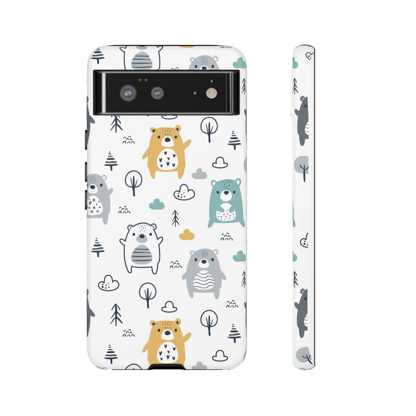 Bear Friends: Cute Phone Case for iPhone, Samsung Galaxy and Google Pixel devices