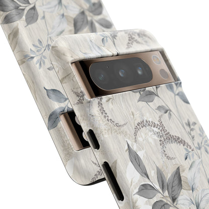 Luxury Leaves: Artistic case for iPhone, Samsung Galaxy and Google Pixel