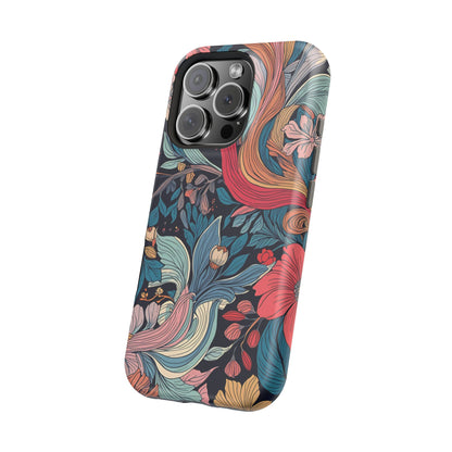Floral Charm (MagSafe version): Fashion Phone Case for iPhone