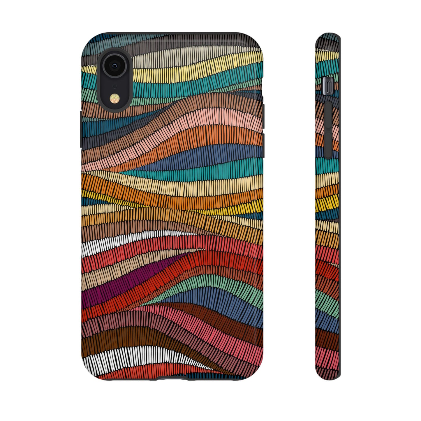 Threaded Harmony: Tapestry-inspired Phone Case for iPhone, Samsung Galaxy and Google Pixel devices