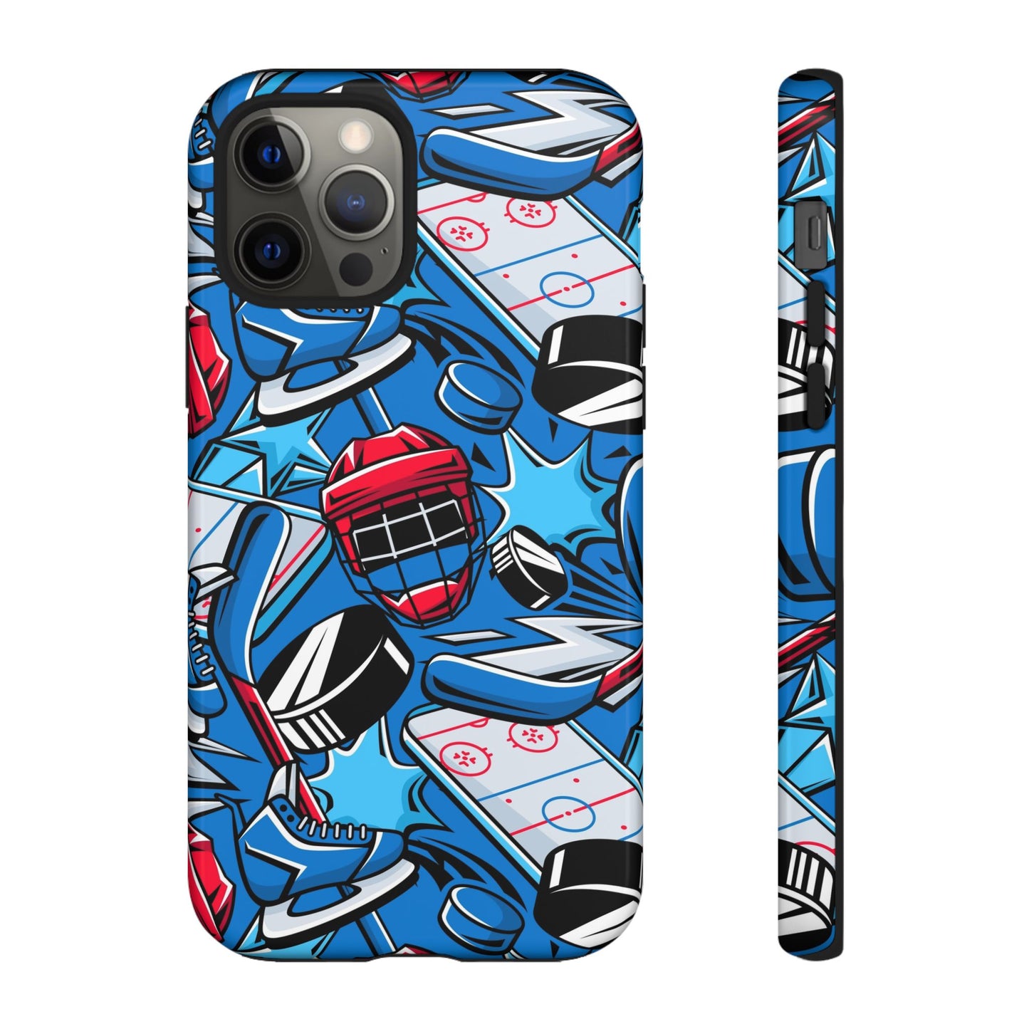 Ice Hockey PowerPlay: Sports-Inspired Phone Case for iPhone, Samsung Galaxy and Google Pixel devices