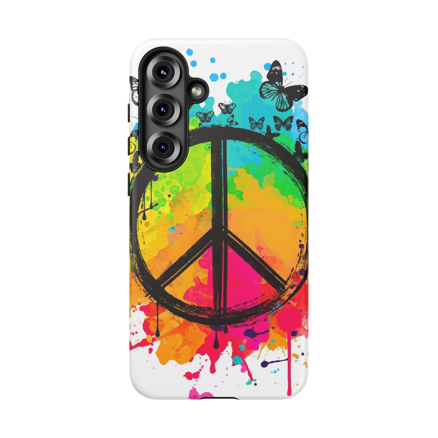 Peace Bloom: Inspiring Phone Case for iPhone and Samsung Galaxy