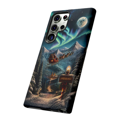 Santa Claus North Pole Adventure: Christmas Themed Phone Case for iPhone, Samsung Galaxy and Google Pixel devices