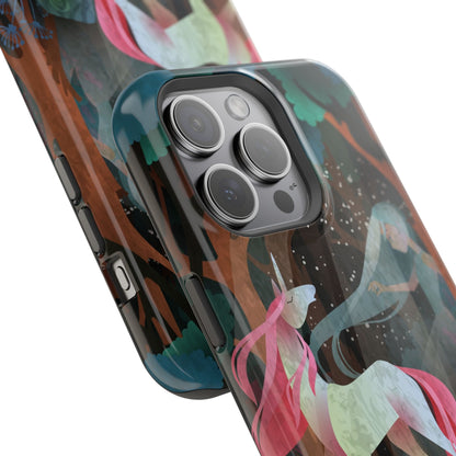Fairy & Unicorn: Enchanted MagSafe Phone Case for iPhone