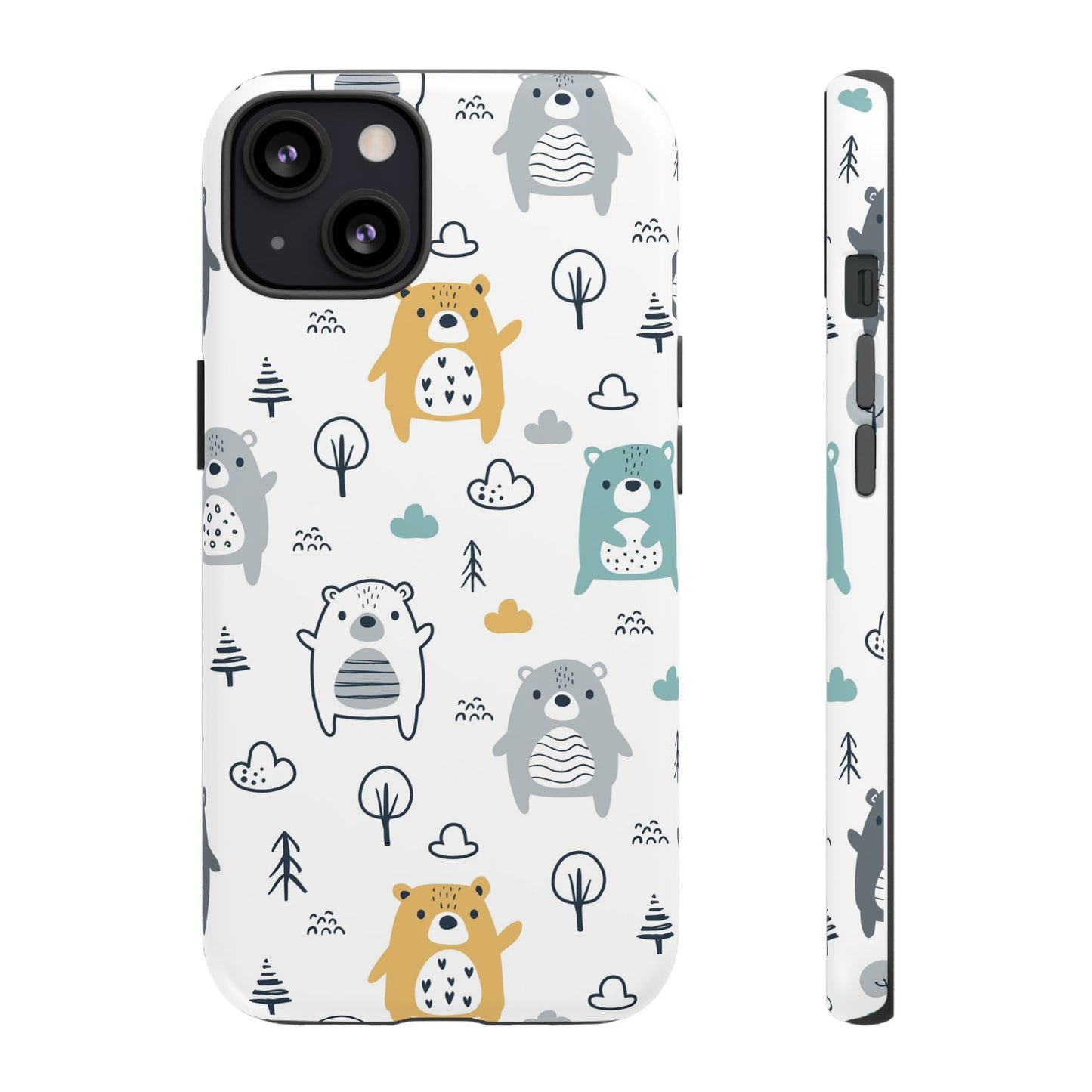 Bear Friends: Cute Phone Case for iPhone, Samsung Galaxy and Google Pixel devices