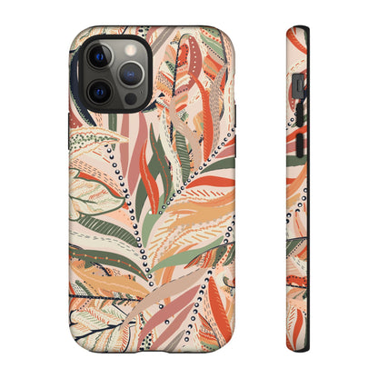 Terracotta Leaves Phone Case: Nature‑Inspired Art for iPhone, Samsung Galaxy and Google Pixel devices