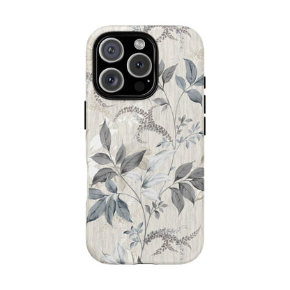 Luxury Leaves: Artistic case for iPhone, Samsung Galaxy and Google Pixel