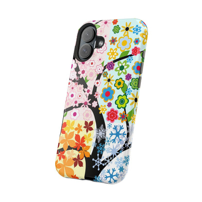 Four Seasons (MagSafe version): Fall, Winter, Spring and Summer inspired phone case for iPhone