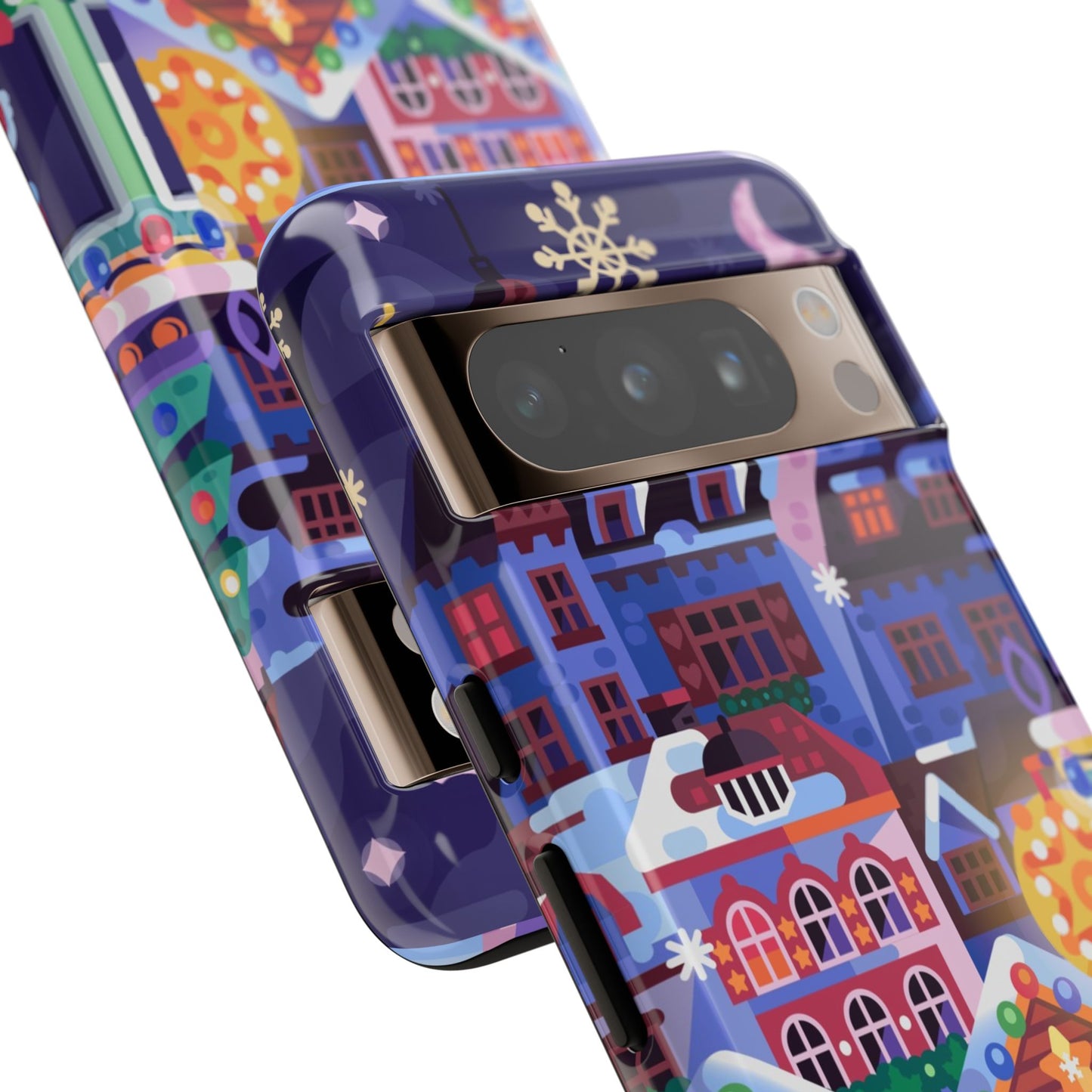 Christmas fair in Old Town: Holiday-Themed case for iPhone, Samsung Galaxy and Google Pixel