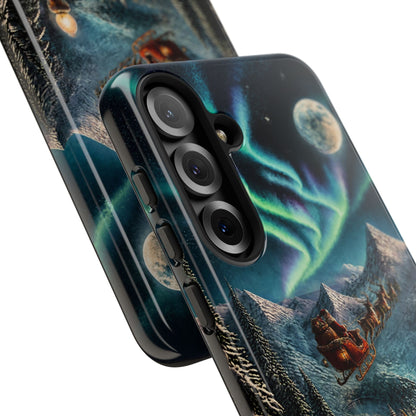 Santa Claus North Pole Adventure: Christmas Themed Phone Case for iPhone, Samsung Galaxy and Google Pixel devices