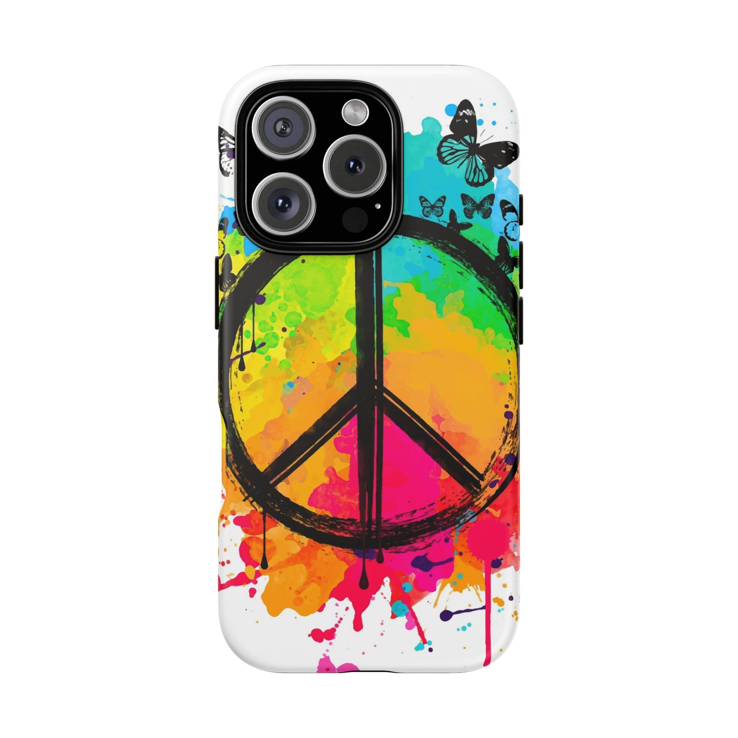 Peace Bloom: Inspiring Phone Case for iPhone and Samsung Galaxy