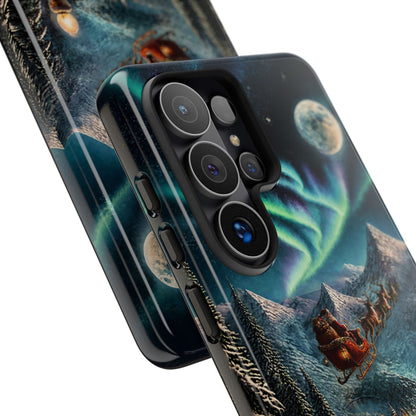 Santa Claus North Pole Adventure: Christmas Themed Phone Case for iPhone, Samsung Galaxy and Google Pixel devices