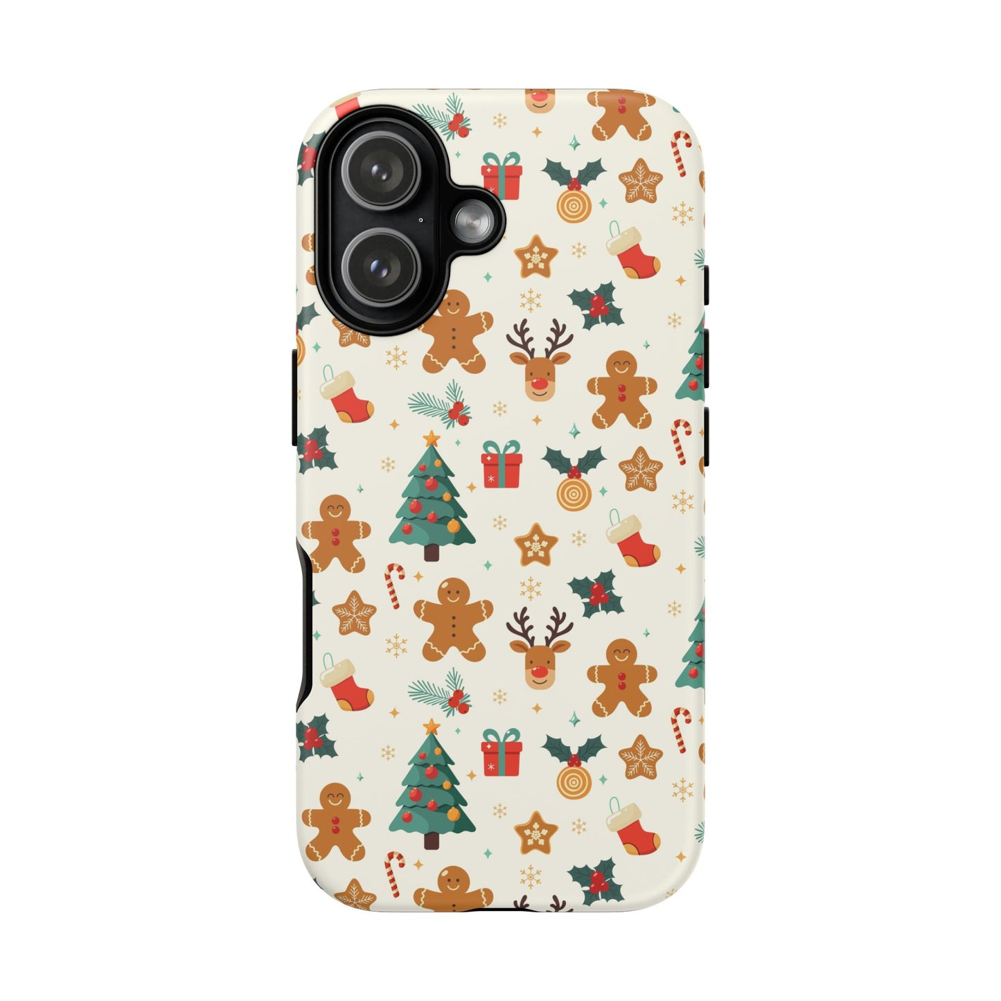 Gingerbread Holidays: Xmas-themed phone case for iPhone, Samsung and Google Pixel