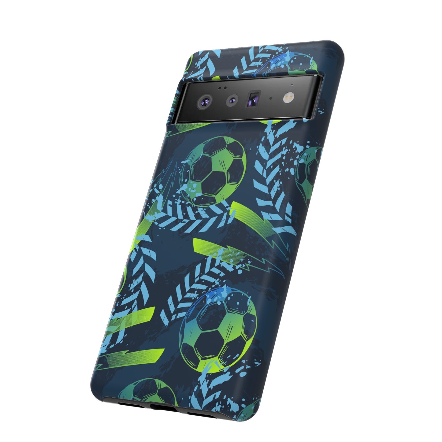 Football: Protective phone case for iPhone, Samsung Galaxy and Google Pixel phones