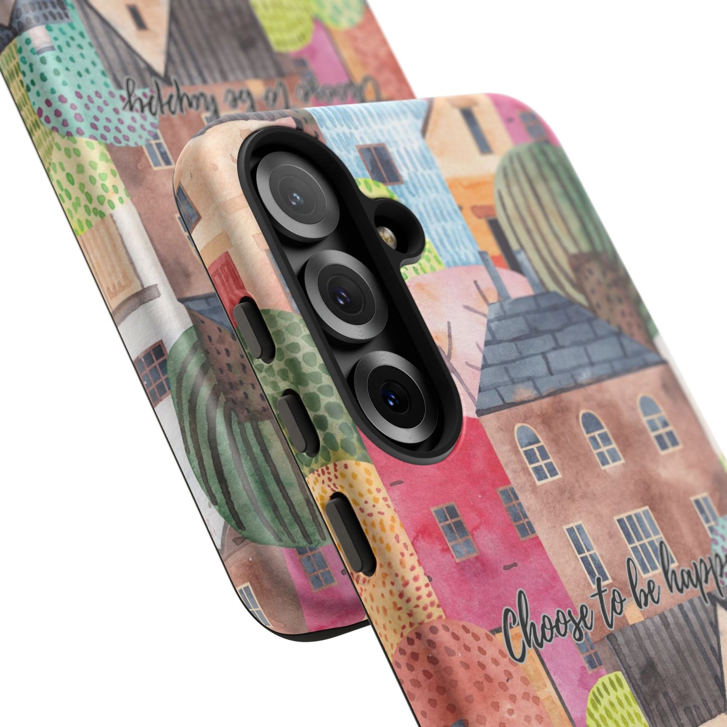 Choose to be Happy: Inspiring Case for iPhone, Samsung Galaxy and Google Pixel devices