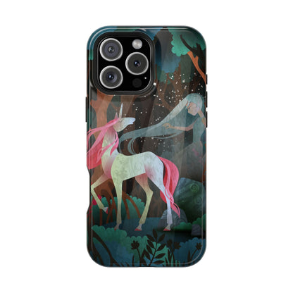 Fairy & Unicorn: Enchanted MagSafe Phone Case for iPhone