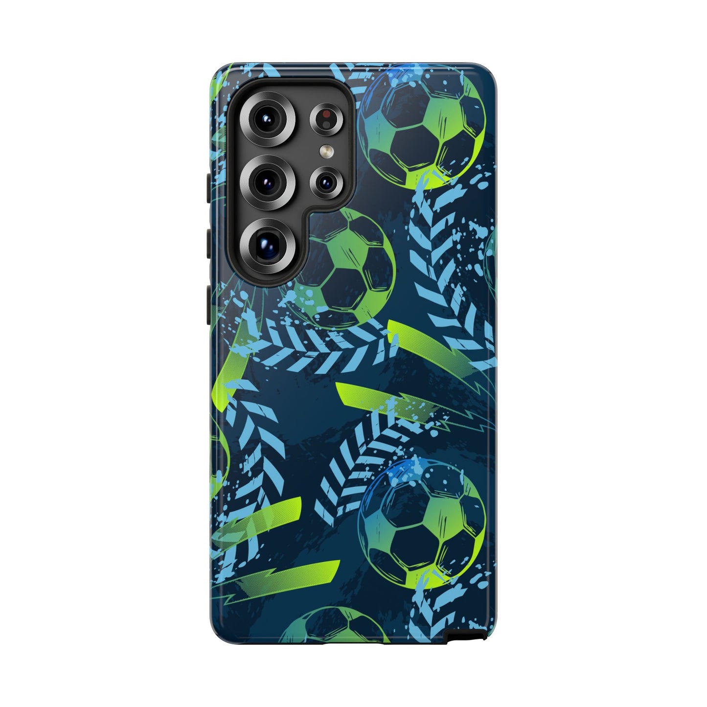 Football Grunge: Sporty Phone Case for iPhone, Samsung Galaxy and Google Pixel