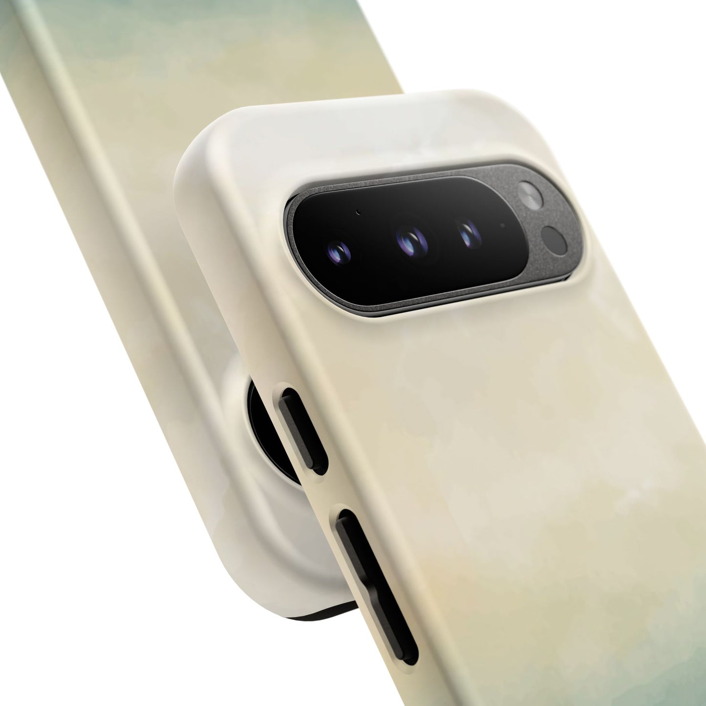 海と砂のグラデーションケース：iPhone、Galaxy、Google Pixelデバイス用ビーチ風スマホケース