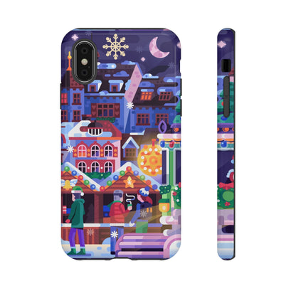 Christmas fair in Old Town: Holiday-Themed case for iPhone, Samsung Galaxy and Google Pixel