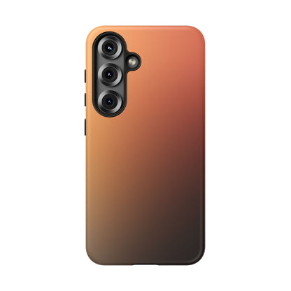 Midnight Peach: Luxury Phone Case for Samsung Galaxy Phones
