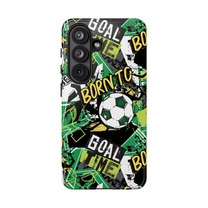 Born to Goal: Football-inspired phone case for iPhone and Samsung Galaxy