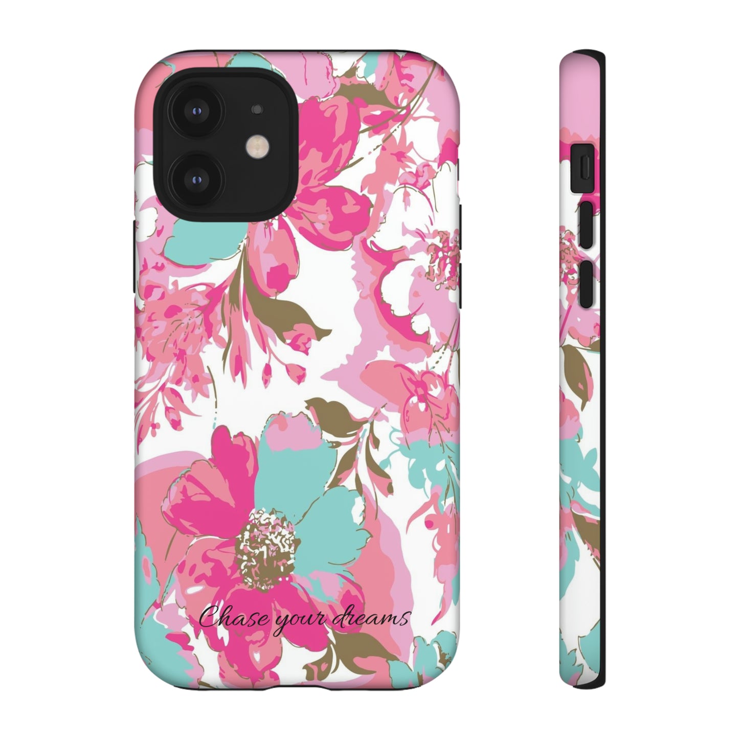 Chase your dreams: Artistic and elegant phone case for Apple iPhone, Samsung Galaxy and Pixel devices