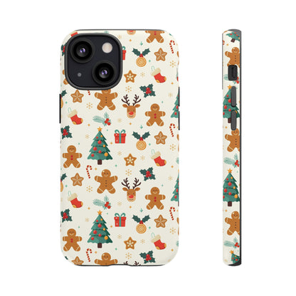 Gingerbread Holidays: Xmas-themed phone case for iPhone, Samsung and Google Pixel