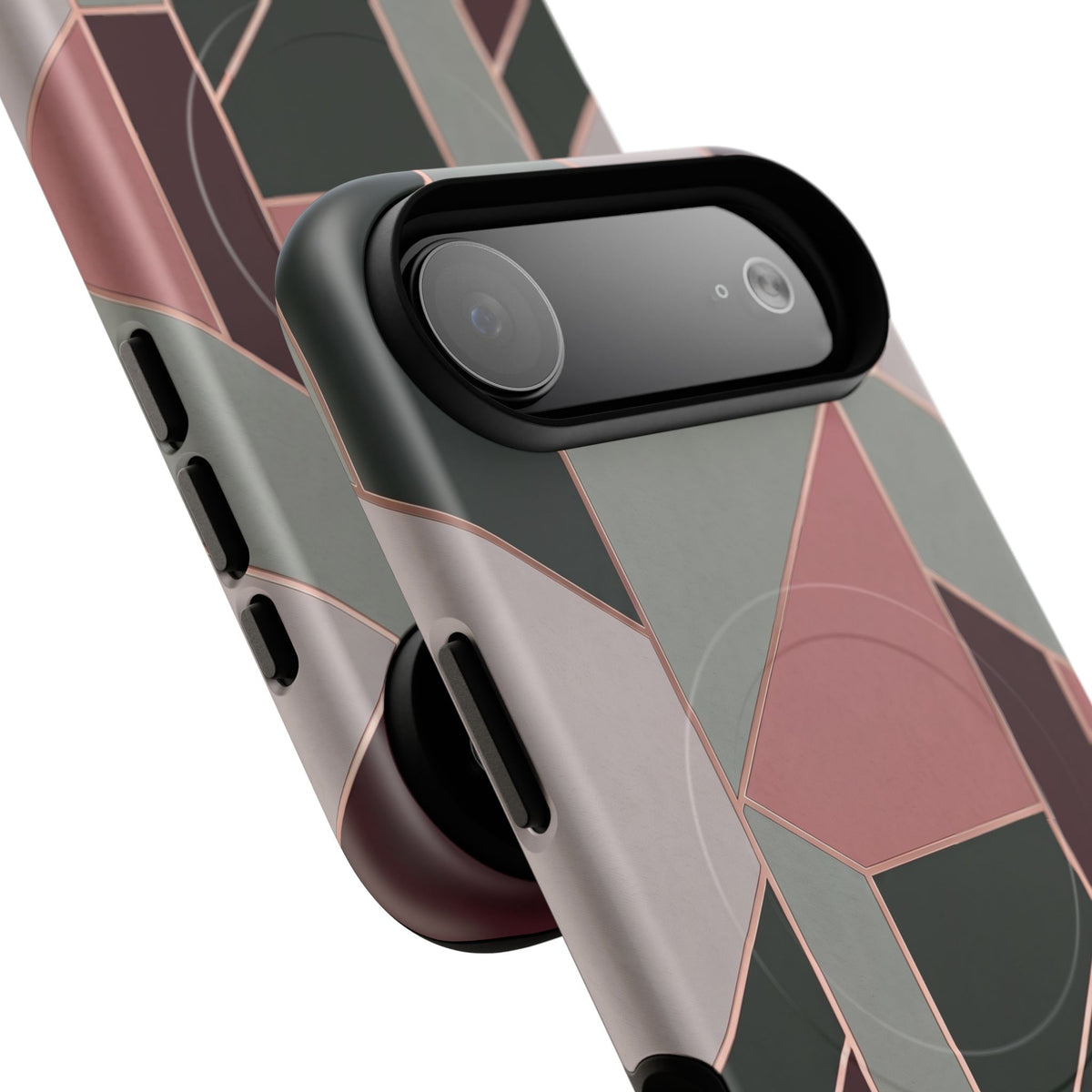 Geometric Luxe MagSafe Phone Case for iPhone