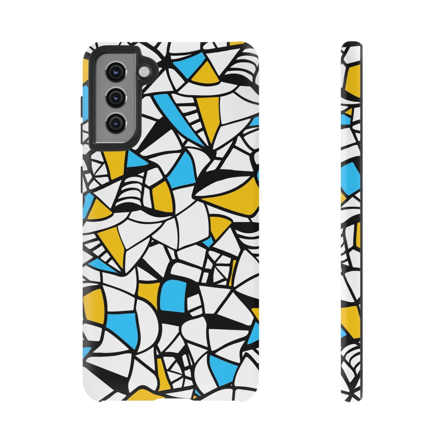 Abstract Graffiti: Tough Cases for iPhone, Galaxy and Pixel devices