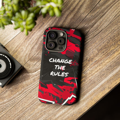 Verander de regels: stevige hoes voor iPhone-, Galaxy- en Pixel-apparaten
