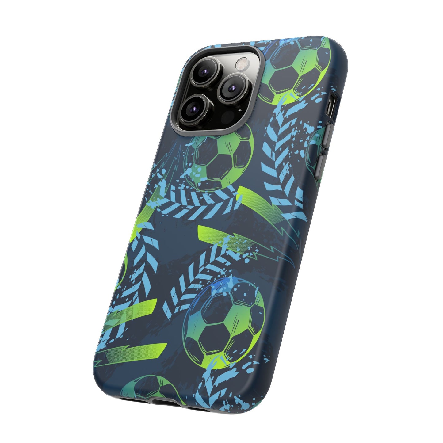 Football: Protective phone case for iPhone, Samsung Galaxy and Google Pixel phones