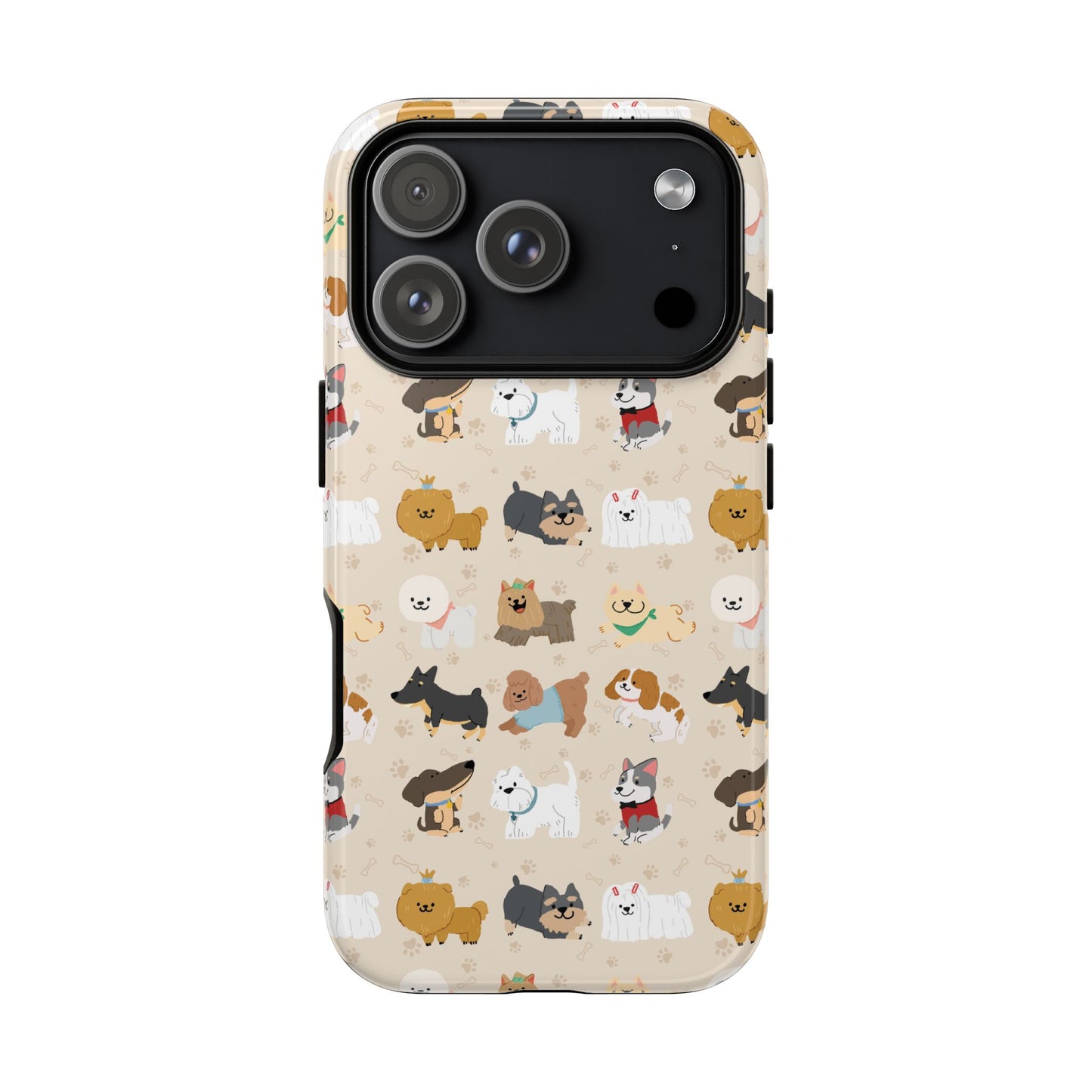 Cute Dogs: Tough Case for iPhone, Samsung Galaxy and Google Pixel devices