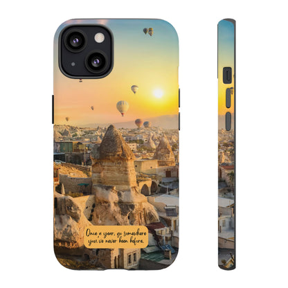 Cappadocia: Stunning travel-inspired phone case for iPhone, Samsung Galaxy and Pixel devices