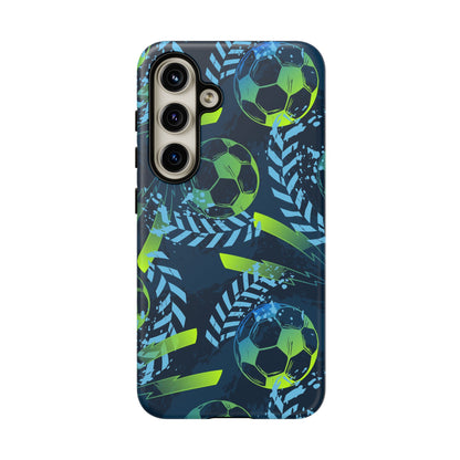 Football Grunge: Sporty Phone Case for iPhone, Samsung Galaxy and Google Pixel