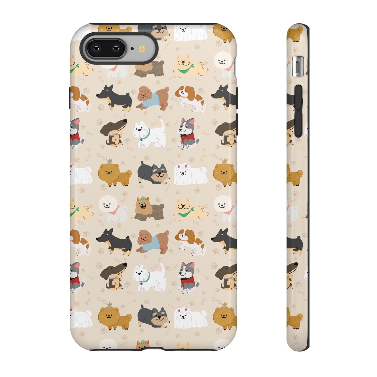 Cute Dogs: Tough Case for iPhone, Samsung Galaxy and Google Pixel devices