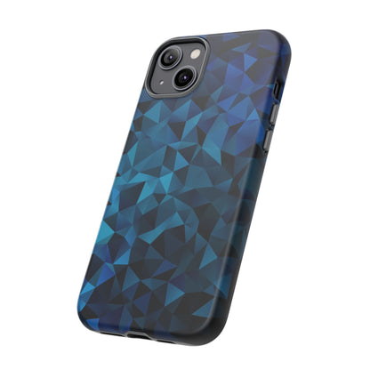 Blue Diamonds: Phone Case with Elegant Prints for iPhone, Samsung Galaxy and Google Pixel devices