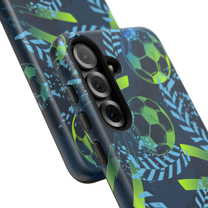 Football Grunge: Sporty Phone Case for iPhone, Samsung Galaxy and Google Pixel