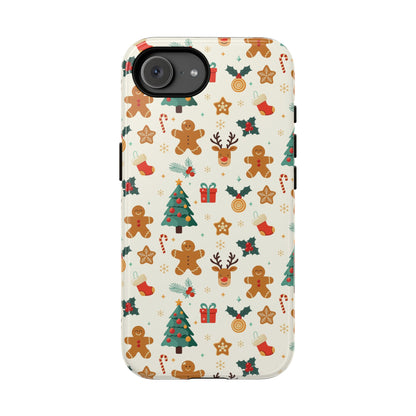 Gingerbread Holidays: Xmas-themed phone case for iPhone, Samsung and Google Pixel