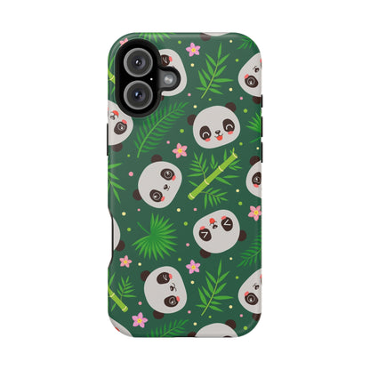Cute Panda: Phone case for Apple iPhone (MagSafe compatible)
