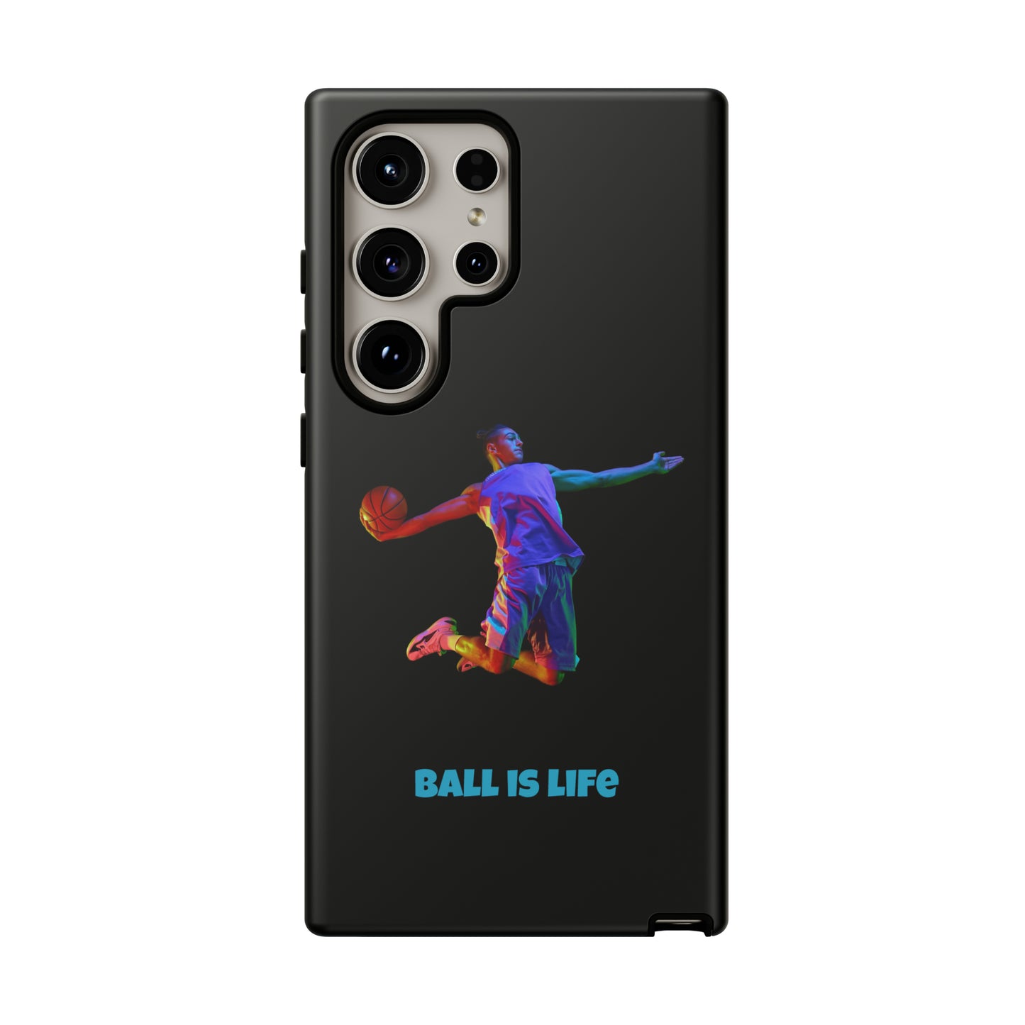 Ball is Life: Tough Phone Case for iPhone, Samsung Galaxy and Pixel Devices