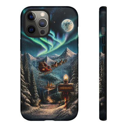 Santa Claus North Pole Adventure: Christmas Themed Phone Case for iPhone, Samsung Galaxy and Google Pixel devices