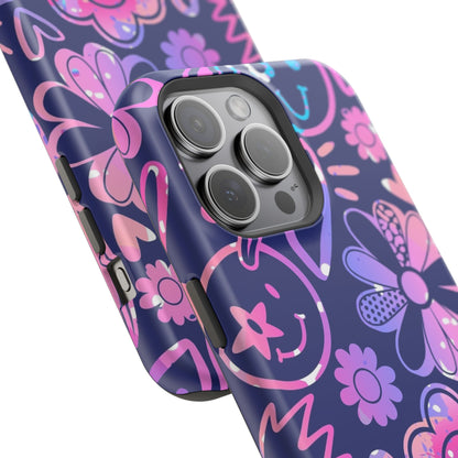 Live Inspired (MagSafe version): Purple Tough Case for iPhone