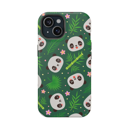 Cute Panda: Phone case for Apple iPhone (MagSafe compatible)