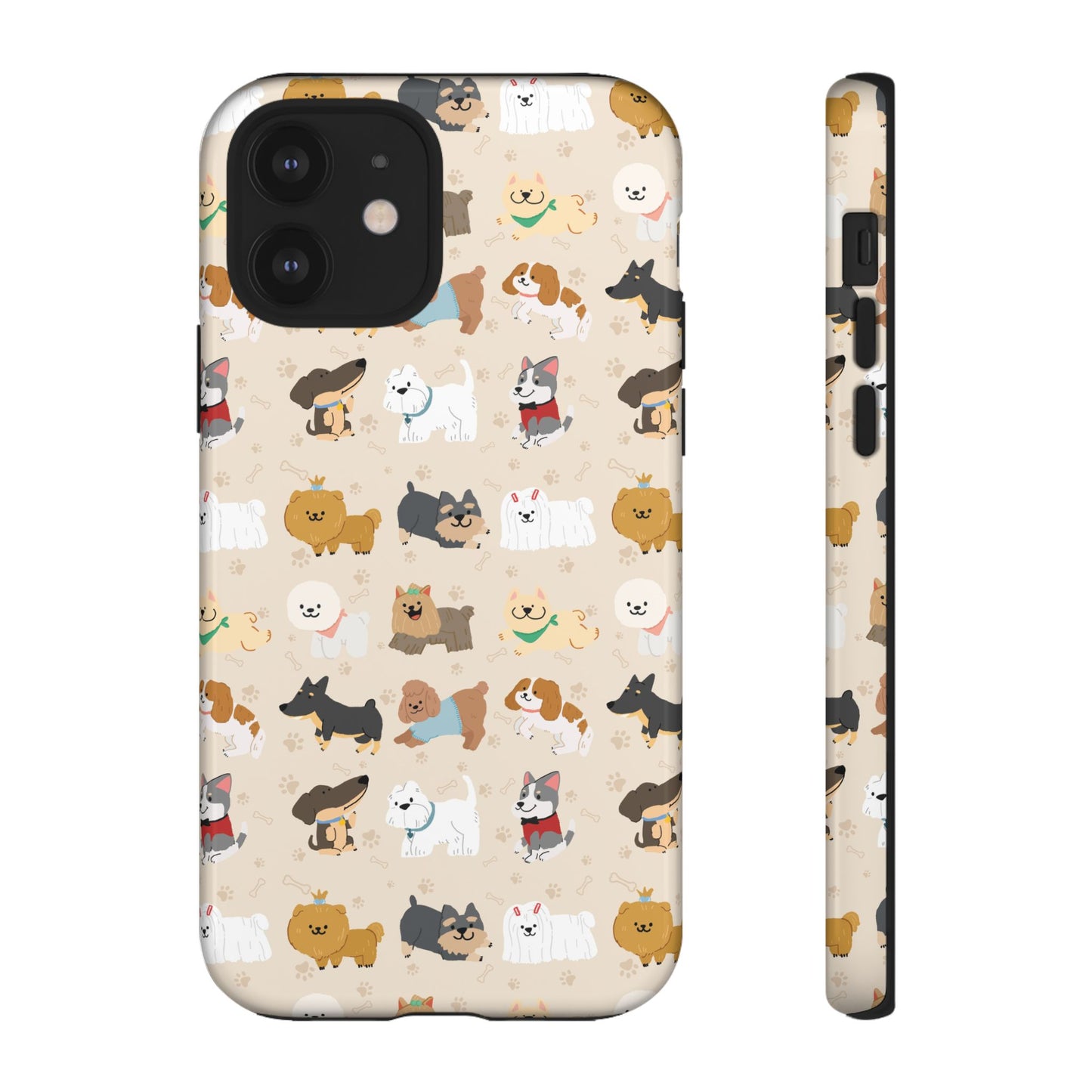Cute Dogs: Tough Case for iPhone, Samsung Galaxy and Google Pixel devices