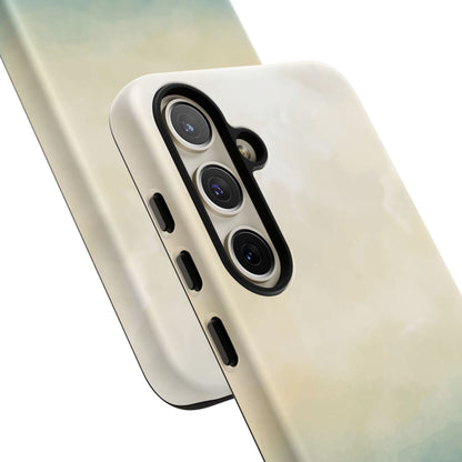 海と砂のグラデーションケース：iPhone、Galaxy、Google Pixelデバイス用ビーチ風スマホケース