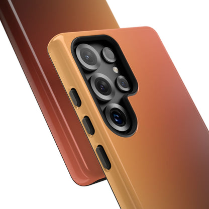Midnight Peach: Luxury Phone Case for Samsung Galaxy Phones