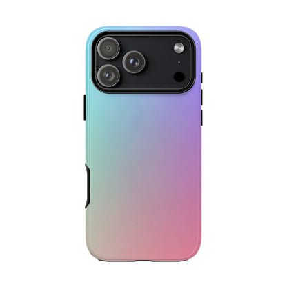 Cotton Candy: Quadcolor Pastel Gradient Tough Case for iPhone, Samsung Galaxy and Google Pixel devices