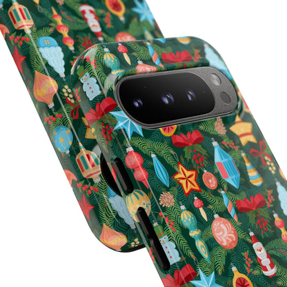 Christmas Tree Holiday-Themed Phone Case for iPhone, Samsung Galaxy and Google Pixel devices