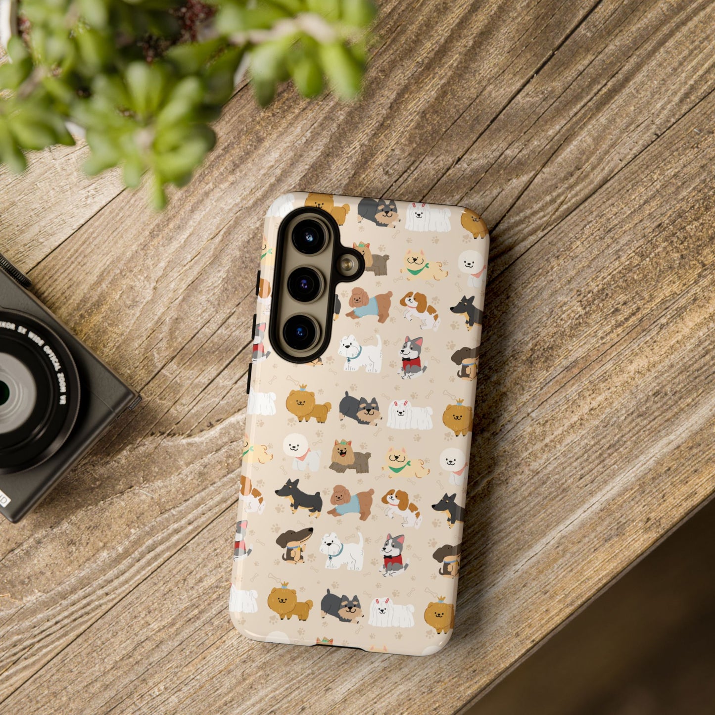 Cute Dogs: Tough Case for iPhone, Samsung Galaxy and Google Pixel devices