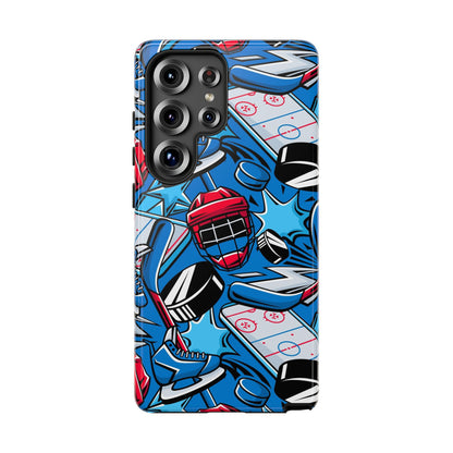 Ice Hockey PowerPlay: Sports-Inspired Phone Case for iPhone, Samsung Galaxy and Google Pixel devices